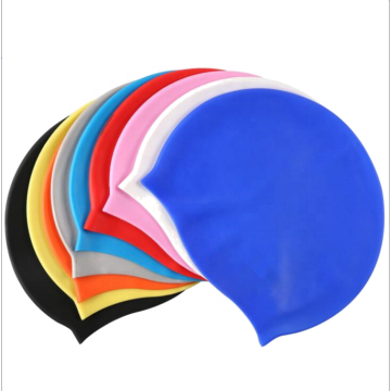 Изготовленная на заказ силиконовая шапочка для плавания с логотипом для взрослых